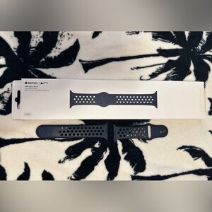 Apple Apple + Nike Watch Bands Navy Blue Size 42